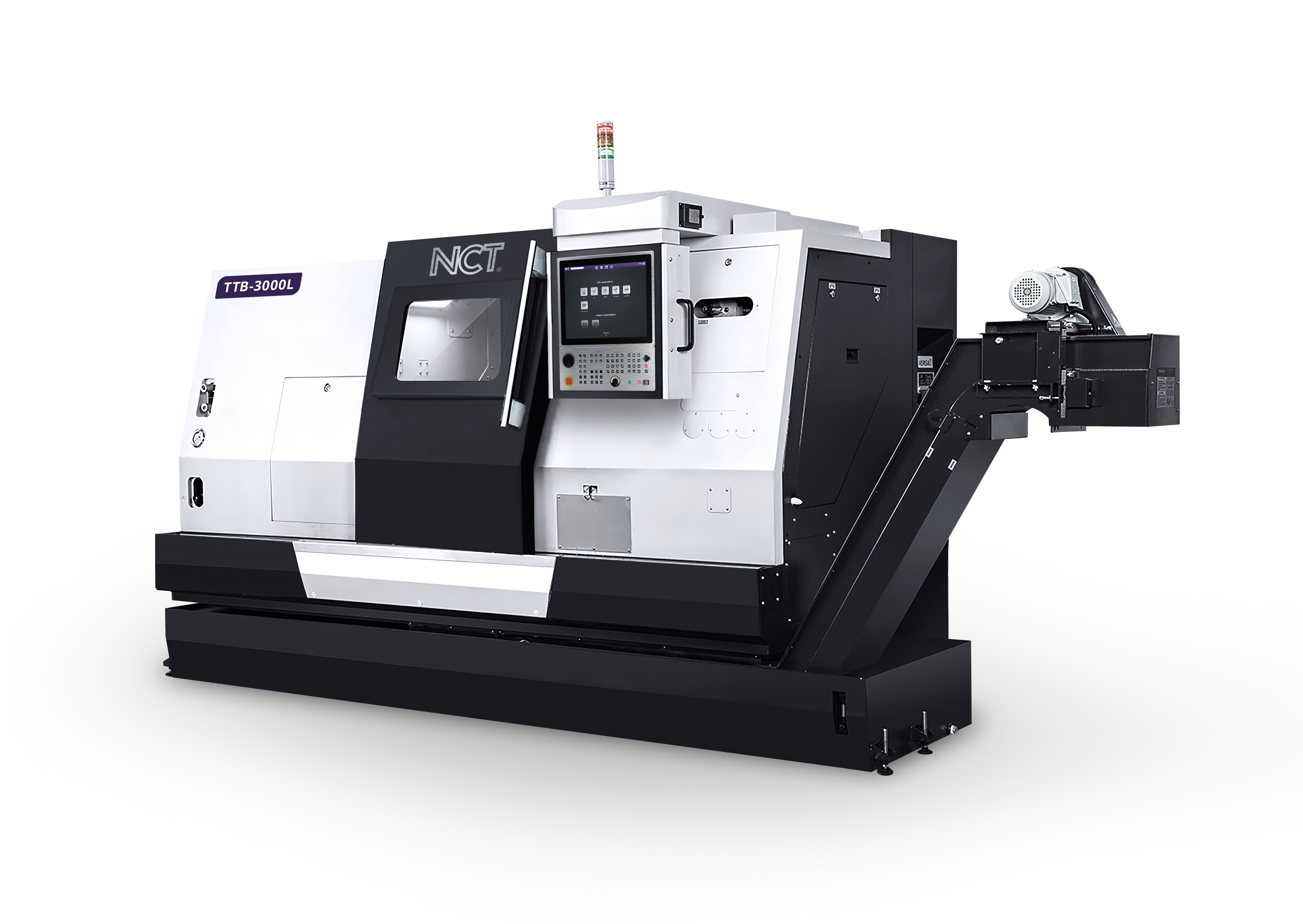 TTB-3000L Ferdeágyas esztergagépek