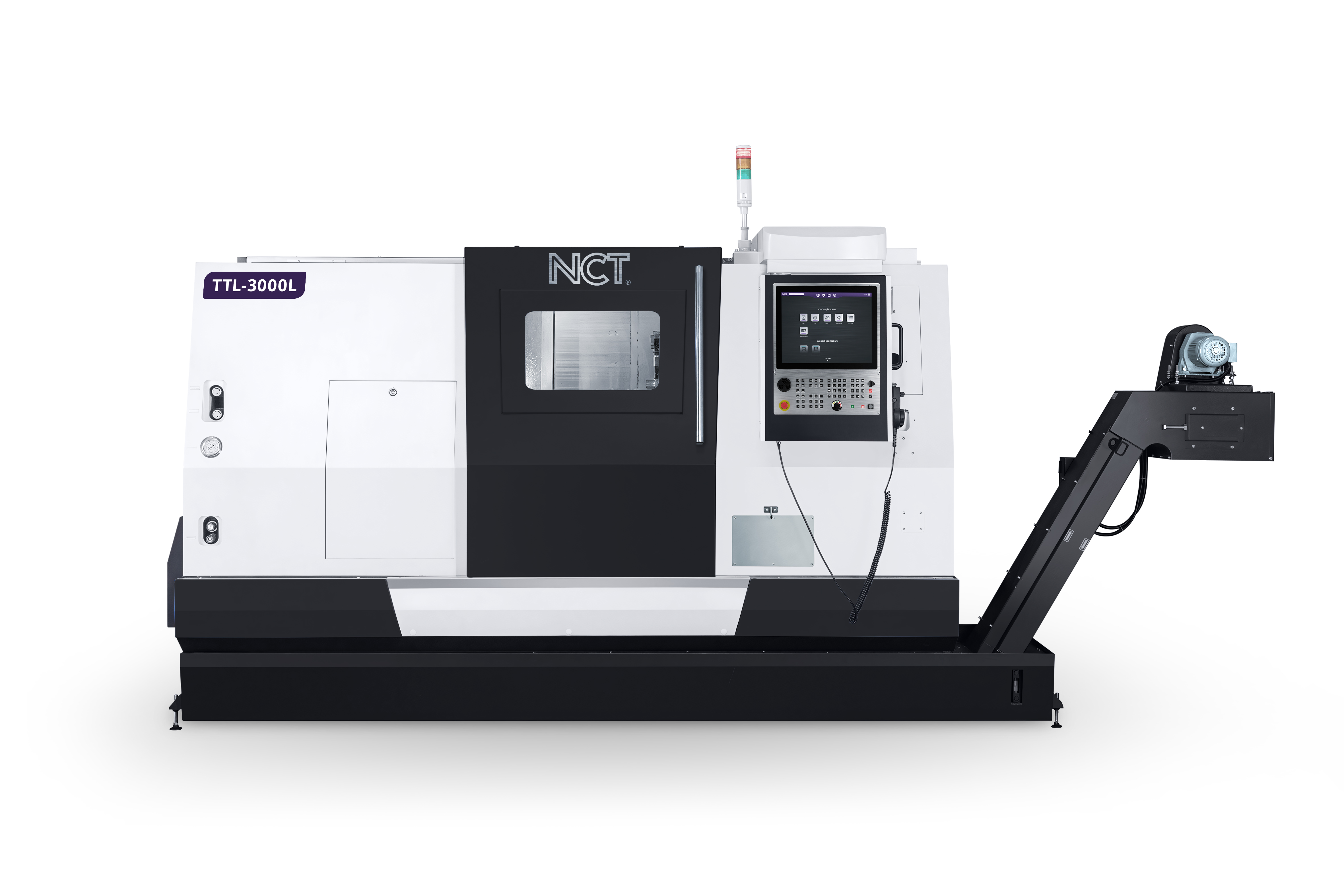 TTL-3000L Ferdeágyas esztergagépek